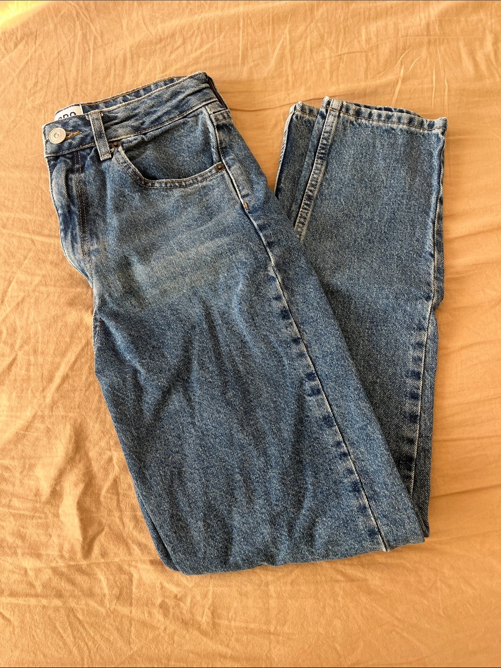BDG Mom Jeans Blue Denim